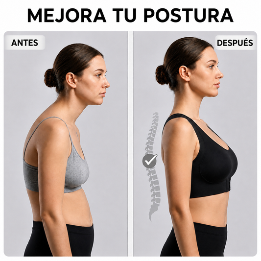 Alínea™ | Sostén Push Up Corrector de Postura